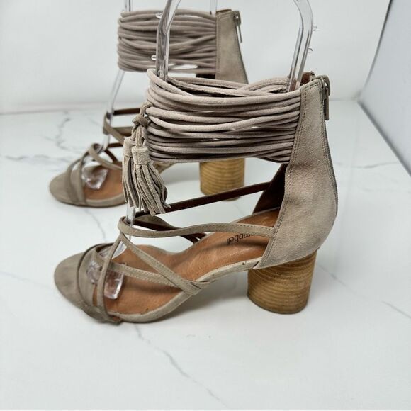 Jeffery Campbell Despina Suede Tassel Heels- Size 9 - Picture 12 of 16